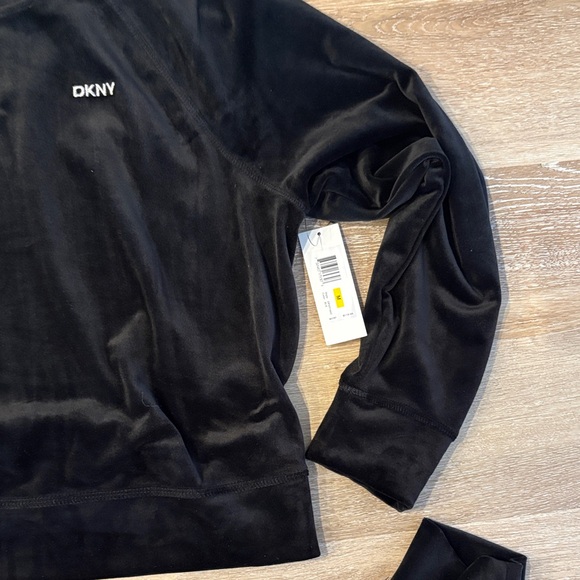 DKNY Black Velour Set - Picture 5 of 8
